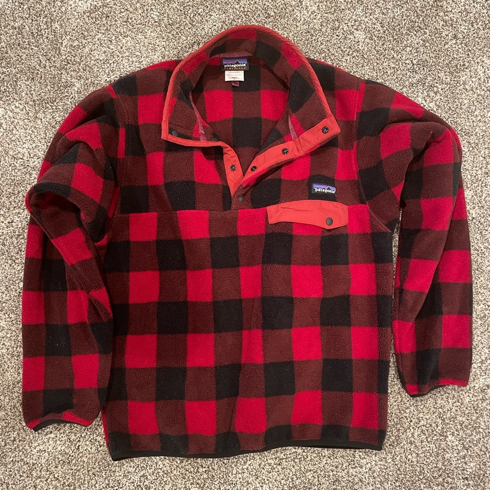 Patagonia Synchilla Pullover - Buffalo check